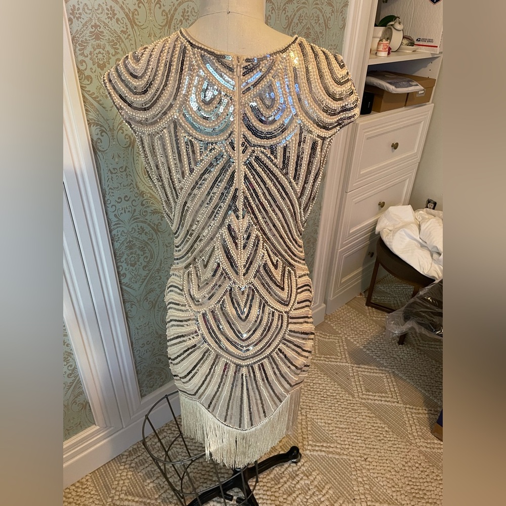 Gatsby Style Flapper Sequin Dress. - image 3